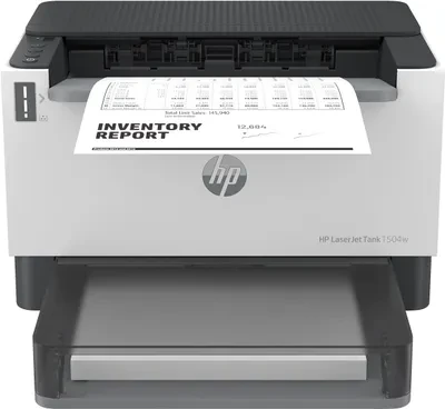 Hewlett Packard (HP) HP LaserJet Tank 1504w Spausdintuvas - A4 Mono lazerinis, Print, Wifi, 23ppm, 250-2500 pages per mėnesį (pakeičia Neverstop)