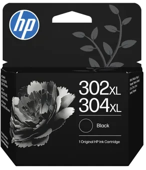 Hewlett Packard (HP) HP 302XL/304XL Juodas originalus rašalo kasetė