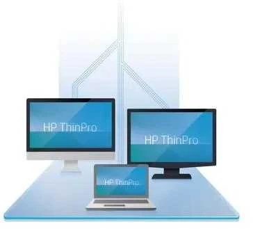 „Hewlett Packard“ (HP) „HP ThinPro“ kompiuterio keitiklis E-LTU