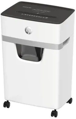 Hewlett Packard (HP) HP ONESHRED 10MC smulkintuvas, mikroskiltės, P-5, 10 lapų, 20 l, šviesiai pilka