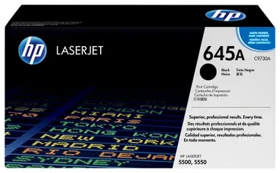 Hewlett Packard (HP) HP No.645A (C9730A), juoda kasetė