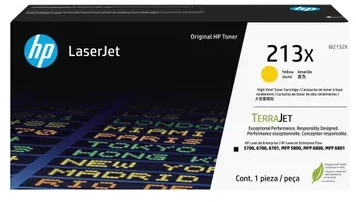 Hewlett Packard (HP) HP 213X Geltona originali LaserJet dažų kasetė