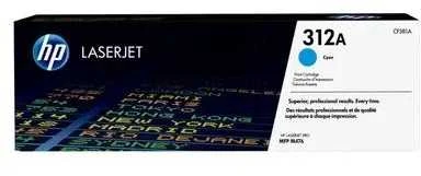 Hewlett Packard (HP) HP 312A, skirtas LaserJet Pro MFP 476 serijos Toneris Cyan (2 700 puslapių)