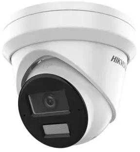 IP kamera Hikvision kupolinė DS-2CD2383G2-LI2U F2.8 (balta, 8 MP, 30 m IR+LED, „AcuSense“)