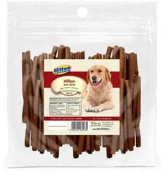 HILTON Soft Beef Sticks - skanėstas šunims - 500g