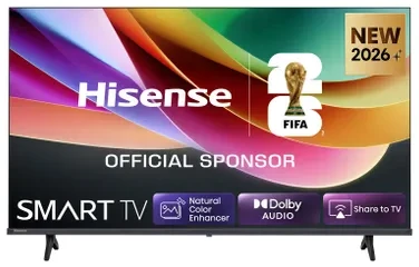 Televizorius Hisense 40A4S 40" QLED 4K 60Hz VidaaOS 2026