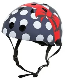 Mini Hornit dviratininko šalmas Polka Dot turkio dydis 48-53cm (POS805)