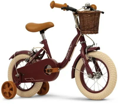 HUFFY Dviračio vaikams Vintage bordo spalvos 12"