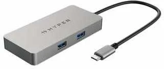 Hiper | „HyperDrive WWCB 5-in-1 Hub“ | Ethernet LAN (RJ-45) jungtys 1 | HDMI jungtys kiekis 1