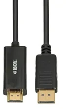 IBox ITVFHDDP012 DisplayPort to HDMI cable 4K 30Hz 2 m