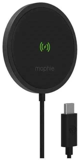 „Mophie Snap+“ belaidžio įkrovimo padėklas „MagSafe“ – „Android“ 15 W, „iOS“ 7,5 W (juoda)
