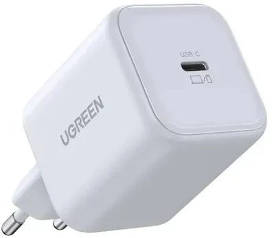 Ugreen Wall charger X524 45 W USB-C GaN baltas