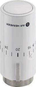 Imi Heimeier GALVUTĖ TERMOSTAT. HALO 6-28 C,BALTA
