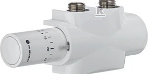 Imi Heimeier Multilux 4 rad. piesl. komp. DN15 + termogalva HALO, balts