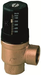 Imi Ta Imi Heimeier SKIRTINGAS NULEIDIMO VOŽTUVAS HYDROLUX DN20 BR/THE