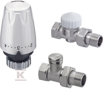 Heimeier DN15 termostato komplektas su ventiliais