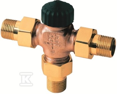 Imi Hydronic Trieigis srauto skirstymo vožtuvas Heimeier, d20 be antgalių