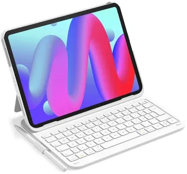 Klaviatūra Carruzzo Inateck BK2007 27,9 cm (11″) „Folio“ Balta