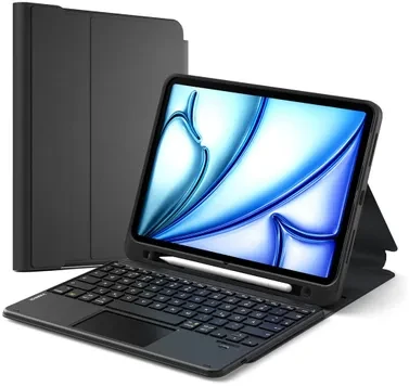 inateck KB002 Juodas Bluetooth-Klaviatūra-Hlle fr iPad 11