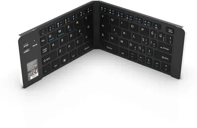 Nezatříděno Carruzzo Inca IBK-579BT klaviatūra Namo „Bluetooth“ Metalinis, Sidabras