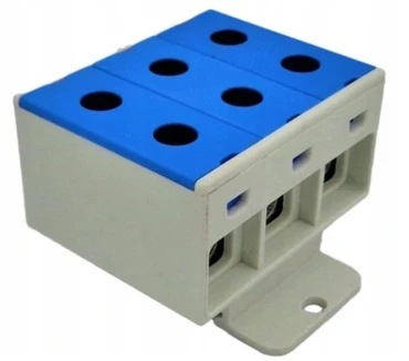 Incobex Elplast ENE-00208 3 bėgių bėgio jungtis 50 mm² pilka ZGX 3x50 mėlyna, 2 versija ENE-00208