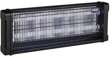 Lempa traukianti vabzdžius Noveen IKN 40 2X20 W, Juoda