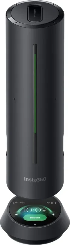 Ausinės Insta360 Wave Mikrofonas konferencyjny su AI Juodas