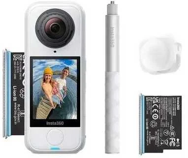 Veiksmo kameros Starter Bundle rinkinys Insta360 X4 Air, baltos spalvos