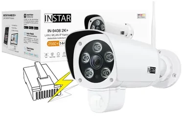 INSTAR IN-9408 2K+ LAN/POE ws 101667 LAN IP stebėjimo kamera 2560 x 1440 pikselių (101667)