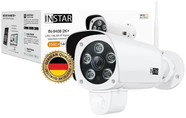 INSTAR IN-9408 2K+ LAN/WLAN ws 101665 WLAN IP stebėjimo kamera 2560 x 1440 pikselių (101665)