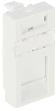 Intelek Prancūziško stiliaus Solarix modulis, 22,5 x 45 mm, skirtas 1 kertiniam akmeniui tiesiai baltas SXF-M-1-22,5-WH-P