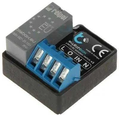 BleBox SwitchBox v3 - 230V WiFi relė - Android/iOS programa