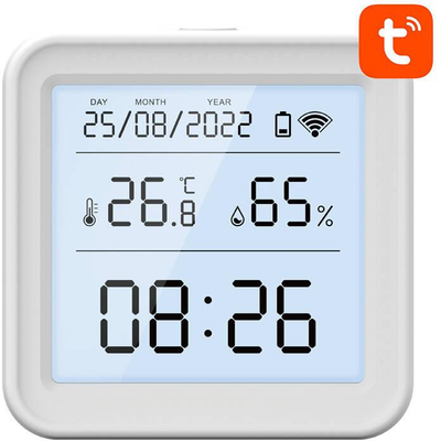 Drėkintuvas Išmanusis temperatūros ir drėgmės jutiklis Wi-Fi Gosund S6 (LCD ekranas, apšvietimas)