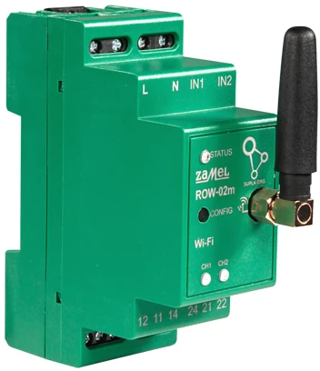 Zamel Supla ROW-02M 2x230V modulinis WiFi valdiklis