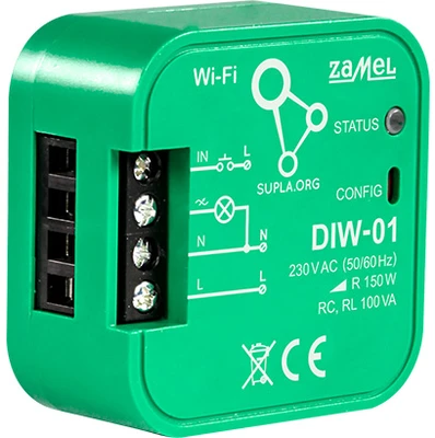 Zamel Supla DIW-01 WiFi šviesos reguliatorius