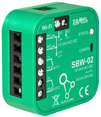 Zamel Supla SBW-02 vartų WiFi valdiklis