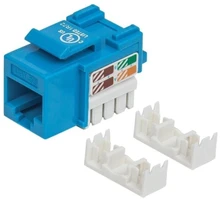 Intracom INTELLINET Cat5e Keystone Jack mėlynas UTP Punch-down