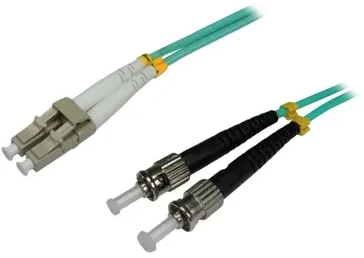 „Intellinet Network Solutions“ šviesolaidinis patchcord ST-LC, dvipusis, 2 m, 50/125, OM3, daugiamodis (305816)
