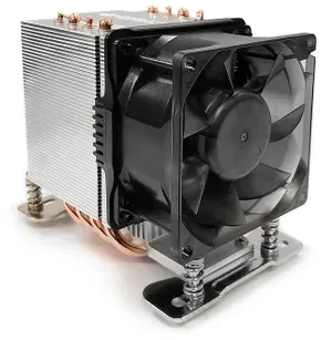 Inter Tech Dynatron A35 system chłodzenia komputerów Procesor Chłodnica powietrza 8 cm Aliuminio, Juodas 1 vnt.