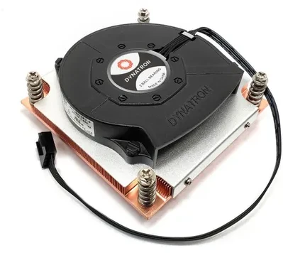 ITT Inter-Tech Q-3 Procesorius Radiatorius 8 cm Juoda, Sidabras 1 vnt