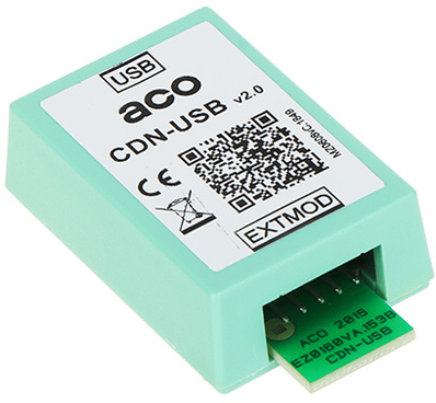 DOORFONO PROGRAMAVIMO SĄSAJA CDN-USB ACO