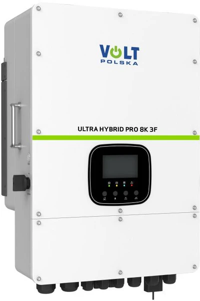 Hibridinis saulės keitiklis Volt Polska Ultra Hybrid Pro 8000W 8K 3F 48/230V-400V 2x MPPT (200-650V)