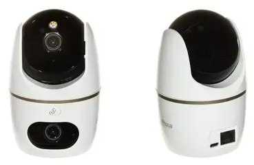 „Dahua“ dviguba 5+5MP / 2,4/5GHz dviejų dažnių „WiFi 6“ internetinė kamera su išmaniuoju dvigubu apšvietimu / dirbtinio intelekto aptikimu