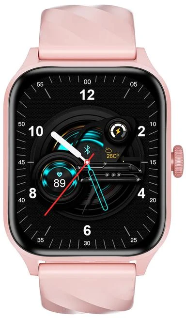 Weofly Active Išmanusis laikrodis - Multifunction Watch Bluetooth BT5.2 Rožinė