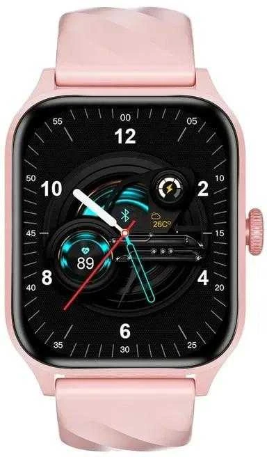 Weofly Active Išmanusis laikrodis - Multifunction Watch Bluetooth BT5.2 Rožinė