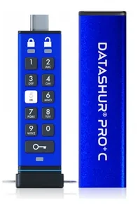 Pendrive iStorage datAshur PRO+C, 512GB (IS-FL-DA3C-256-512)