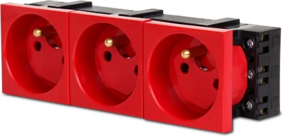 Javel 3M trigubas elektros lizdas + spyna