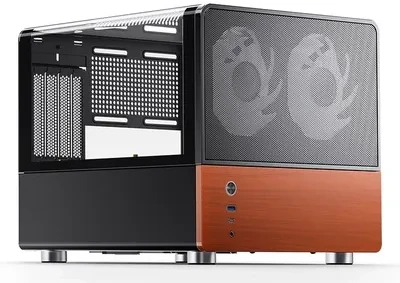 Jonsbo V12 PC case, mini tower, micro-ATX – juodas
