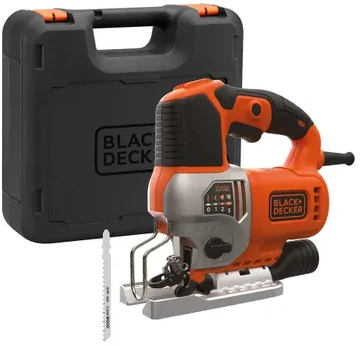 Black & Decker Juodas & Decker Juodas & DECKER Siaurapjūklis | BES610K-QS | 650 W