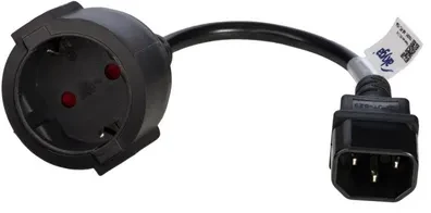 Akyga AK-PC-10A power cable Juodas 0.15 m CEE7/4